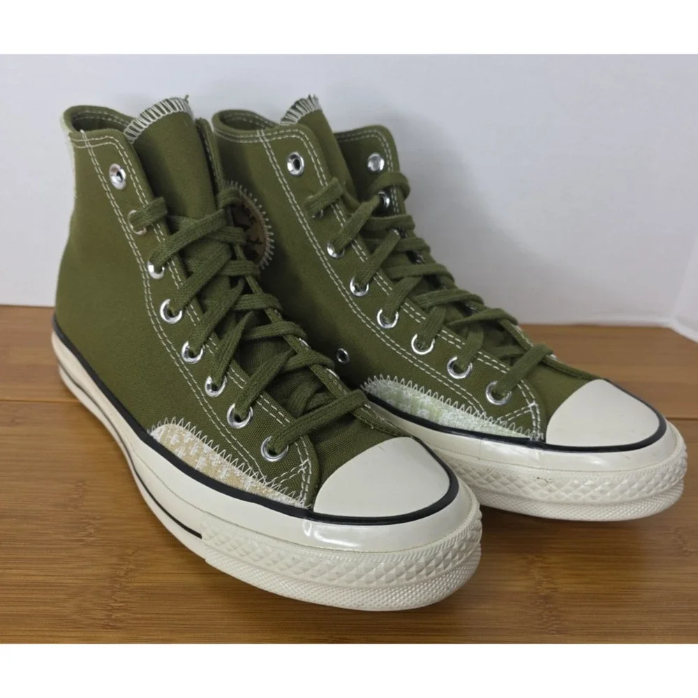 Converse Chuck 70 High Crafted Ollie Patch Vitality Green SneakersUnisex A04499C